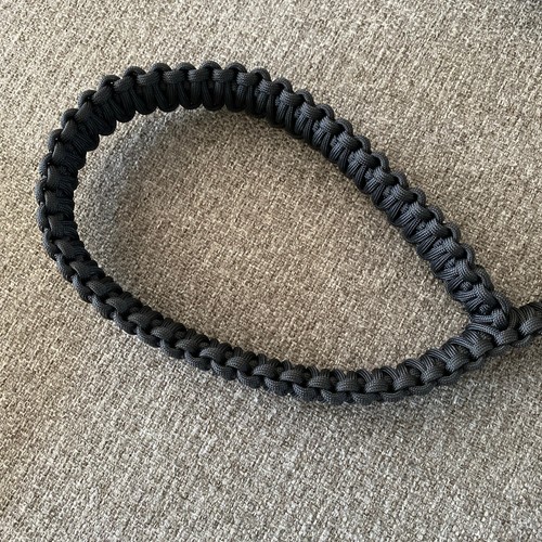 Guinzaglio per cani Paracord ~ 5 piedi moschettone resistente tessuto King Cobra fatto a mano negli Stati Uniti - Foto 4 di 9