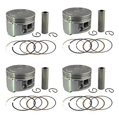 4X Piston Rings Pin Clip Kit for Kawasaki ZX600 Ninja ZX6 ZZR600 90-06 STD  65mm | eBay