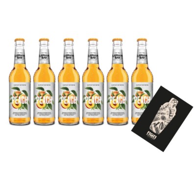 Elephant Bay ICE TEA Eistee Peach Set - 6x Elephant Bay Peach je 330ml inkl. Pf