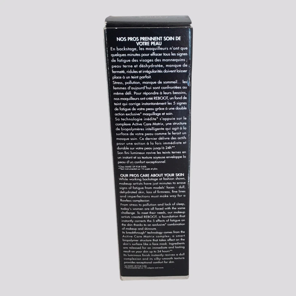 Make Up For Ever Reboot Active Care In Foundation Shade Y434 Golden Caramel 30ml - Image 2 of 4