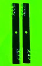 POULAN PRO (2) 42" MOWER GATOR STAR HOLE MULCH BLADES REPLACE 134149 138971 NEW