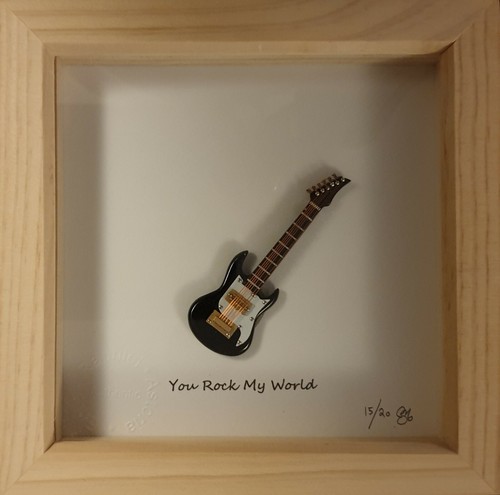 EMO RAPHIEL ASTORIA~ "You Rock my World" ~ Mixed Media Framed ~ Edn #/20 Signed - Picture 2 of 9