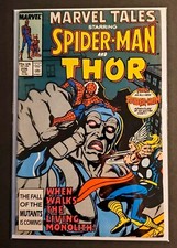 1987 Marvel Comics #206 MARVEL TALES Starring SPIDER-MAN and THOR Comic book