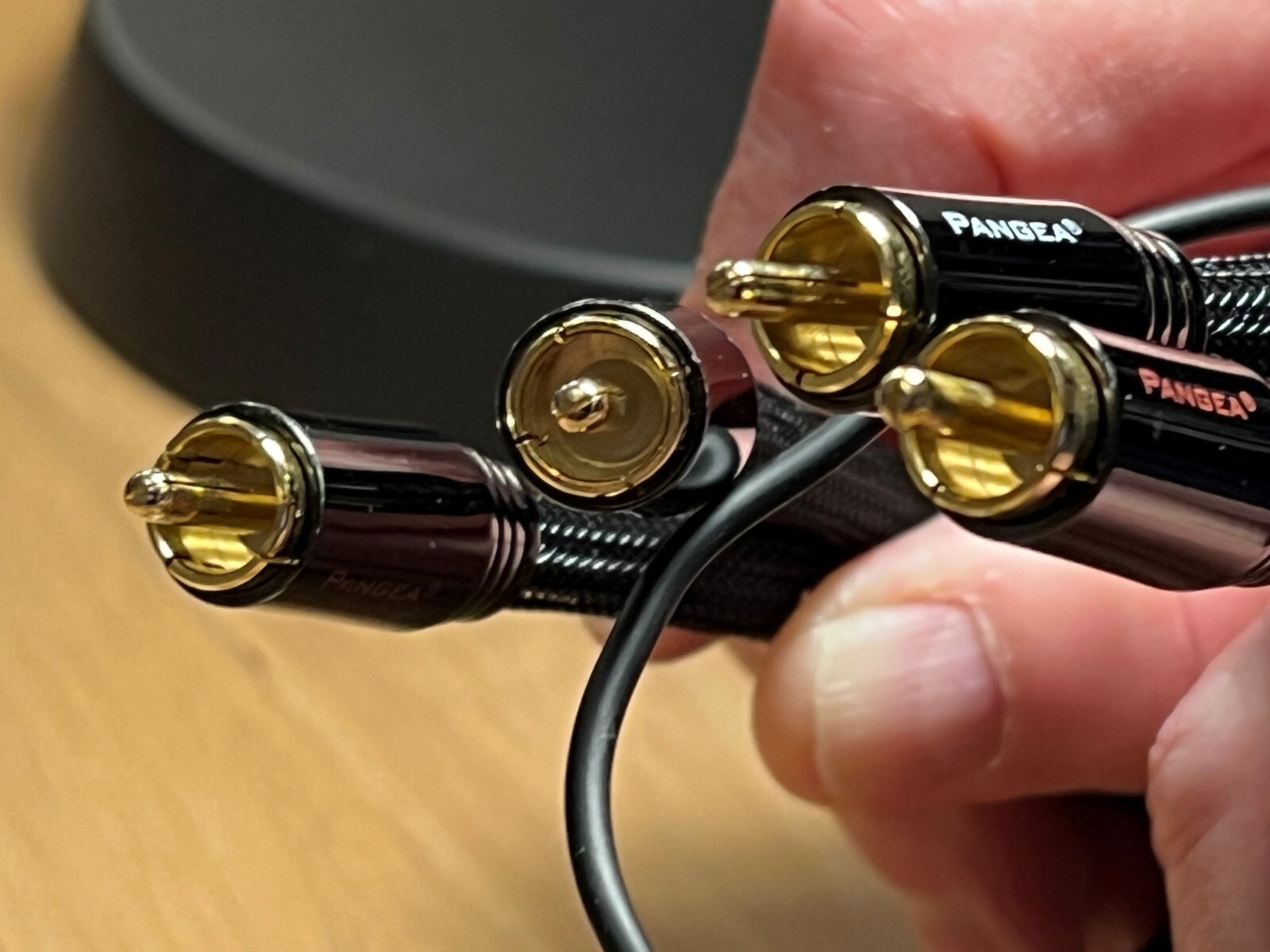 Pangea Audio Premier SE Turntable Cable with Cardas Copper RCA to RCA 1