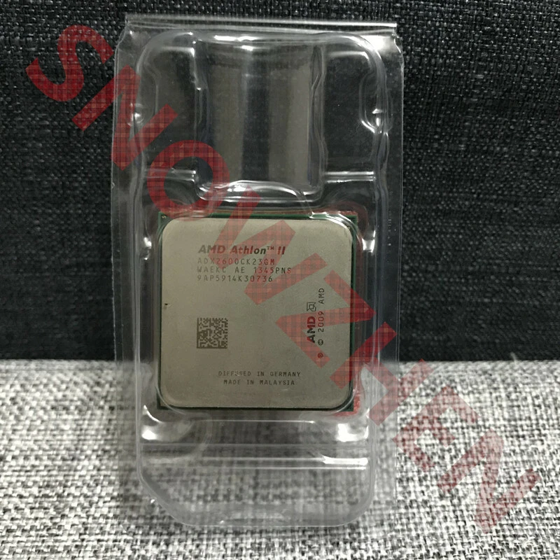 AMD Athlon II X2 260 CPU 3.2 GHz 533 MHz Socket AM3 Dual-Core Processor - Image 3 of 3