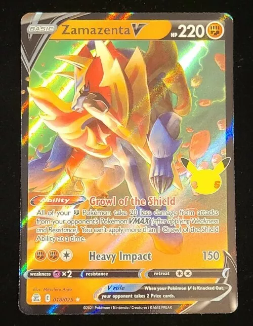 Zamazenta V (018/025) [Celebrations: 25th Anniversary]