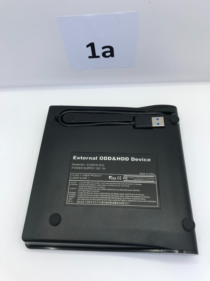 Gotega External DVD Drive, USB 3.0 Portable CD/DVD +/RW Drive/DVD