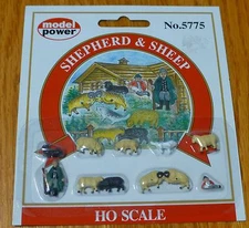 Model Power #5775 Figure Sets -- Shepard & Sheep
