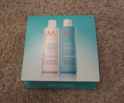 Moroccanoil Color Care Shampoo and Conditioner sample packets 0.35 oz.