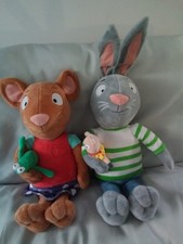 Fabulous Pip & Posy Soft Toys Large Size Talking Excellent Condition!