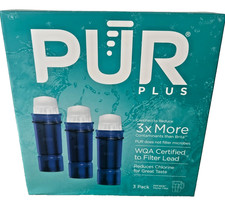 PUR PPF951K3 Lead Reduction Water Pitcher Replacement Filter - 3 Pack New