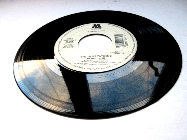 TEMPTATIONS - MY GIRL / STAY   - VG+ 45 RPM RECORD - Image 2 of 4