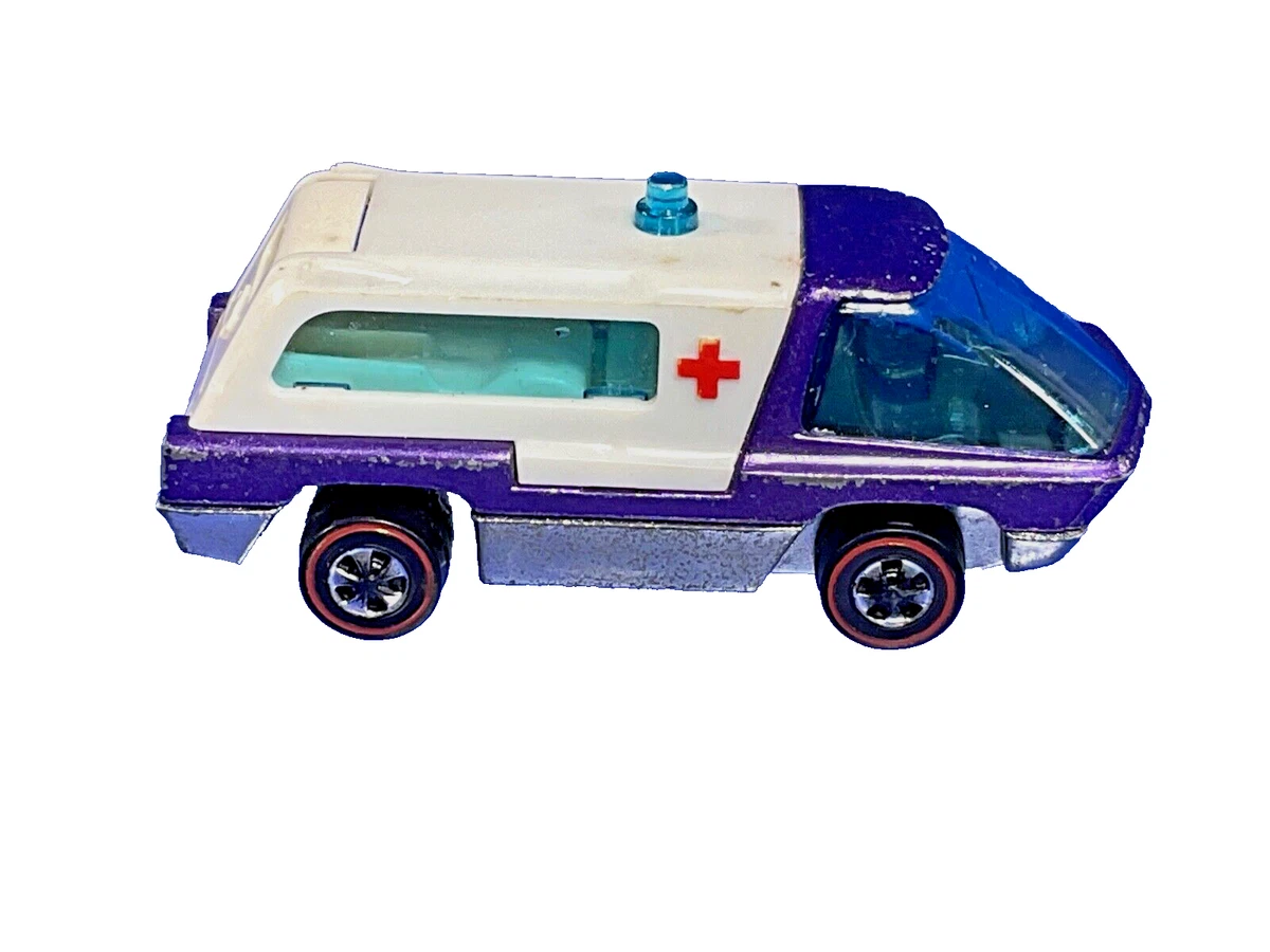 Hot Wheels Redlines Vintage Manufacture Diecast Ambulances for