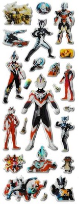 3D puffy Stickers ULTRAMAN Max Ultra Series #581