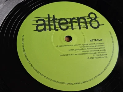ALTERN 8 - FREQUENCY 12" 2025 NETWORK RECORDS NEW - Image 1 of 4