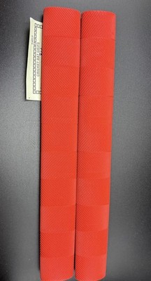 Enkay 2 Stück ROT Chevron Cricketschläger Griffe Top Qualität & Top Preis-Leistungs-Verhältnis