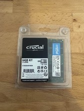 Crucial 64GB Kit (2 x 32GB) DDR4-3200 SODIMM Memory for sale
