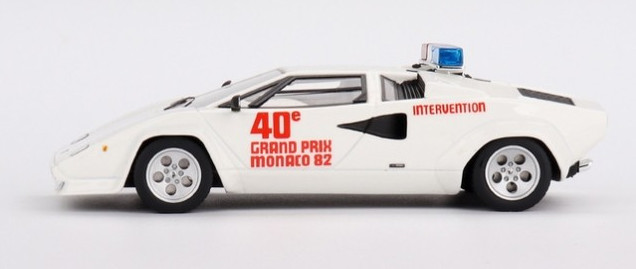 Miniature Lamborghini Countach Monaco 1982 TSM 1/43 de collection d'exception - 2