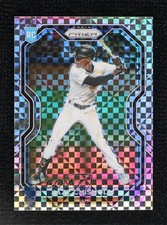 2021 Panini Prizm Tier II Power Plaid Prizm 68/75 Jazz Chisholm #136 7q2
