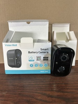 Vision Well Smart Battery Camera CG6S-Black