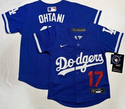   Shohei Ohtani   #17 LA Dodgers Alternate Royal Limited Jersey Toddler 4T/5T