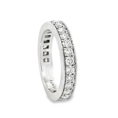 GRAFF Memoire/Eternity Ring,18 Kt. Weißgold mit ca. 2.40 Ct. Brillanten