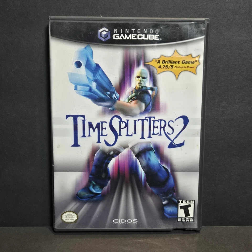 Time Splitters 2 (Nintendo Gamecube) TESTED! CIB Complete - Image 2 of 4