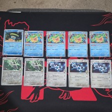 Pokemon Journey Together Lotad x1 Ludicolox4 Klink x2 Klang x3 Reverse Holo/Holo