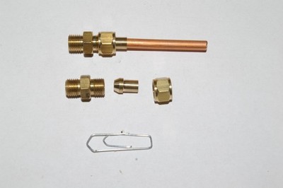 Einschraub-Verschraubung / M6x0,75 / 4mm Rohr