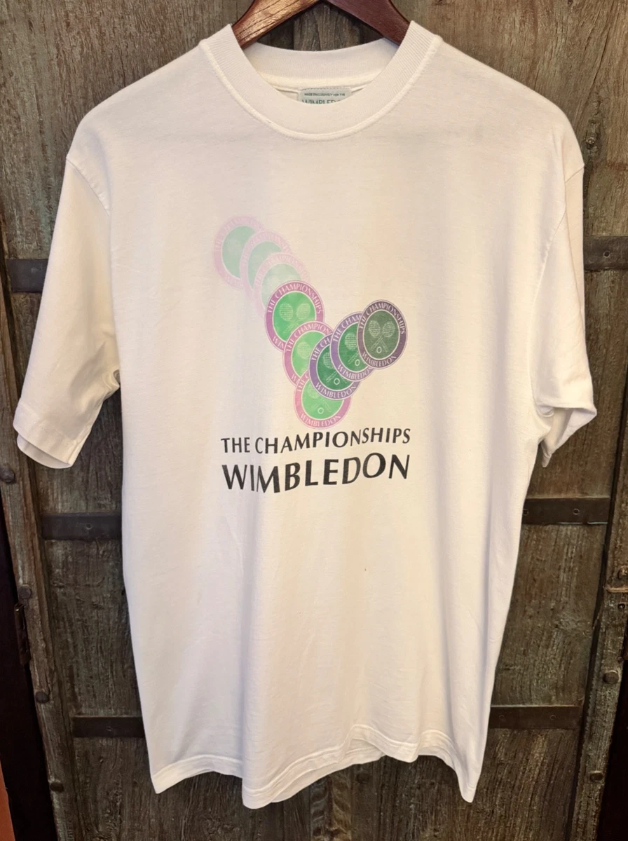 Vintage 90s Wimbledon Tennis Shirt — Large | eBay