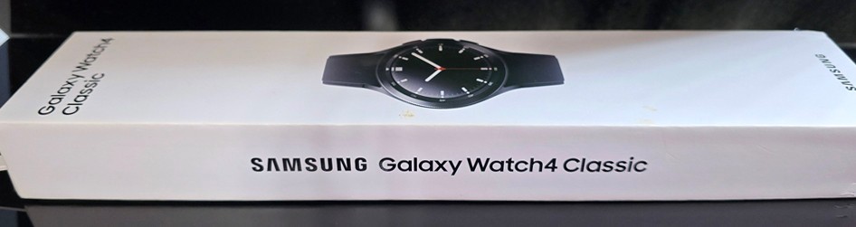 GALAXY WATCH 4 CLASSIC WATCH Complete Used once & Reboxed