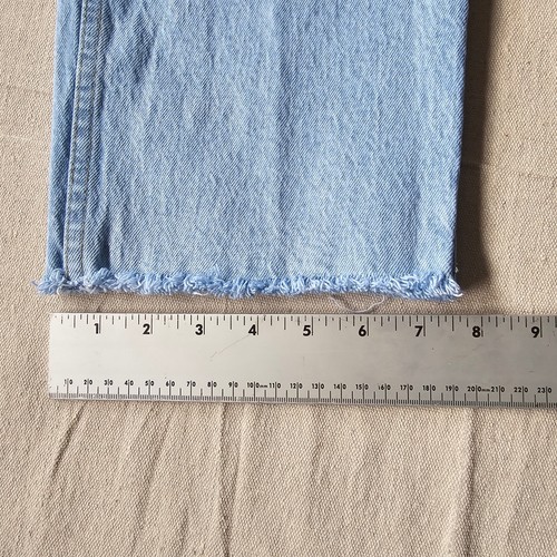 Abercrombie & Fitch The 90s dritto ultra alto rialzo curvo amore donna 28/6s - Foto 7 di 11