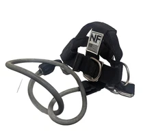 MMB Pro Neck Flex Harness w/19 lb Resistance Band Training & Strength Workout