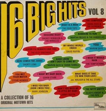 Various-A Collection Of 16 Big Hits Vol 8 Vinyl LP Album. 1970 Motown STML 11130