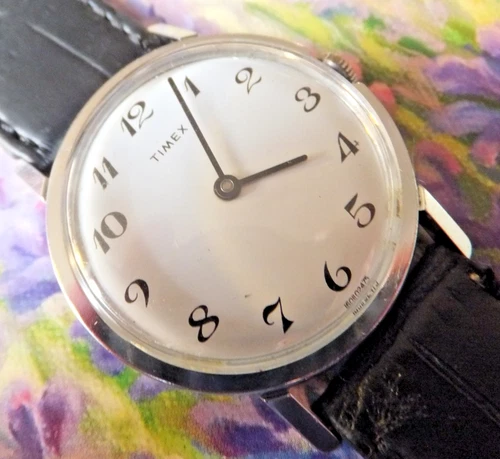 British Made Timex Mercury Watch 1975 Manual Winding