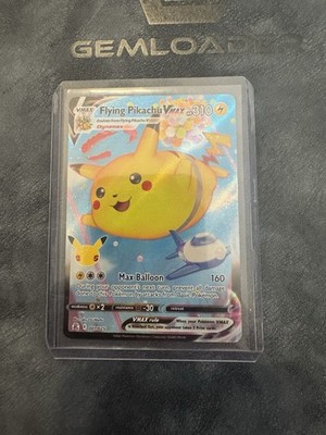 Fliegendes Pikachu VMAX Holo Anhänger 007/025 Celebrations Serie