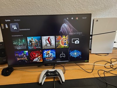 NEUWERTIGE Sony PS5 PlayStation 5 Slim Digital Edition 1 TB mit Vertical Stand