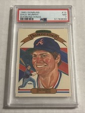 1983 Donruss - Diamond Kings Dale Murphy #12 PSA 7 Atlanta Braves Free Shipping