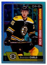 2016-17 O-Pee-Chee Rainbow Brandon Carlo Rookie Boston Bruins #703