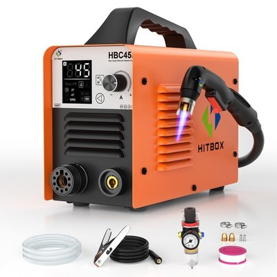 HITBOX HBC45II Plasmaschneidgerät 15mm Stahl HF-frei Inverter Profi kompakt