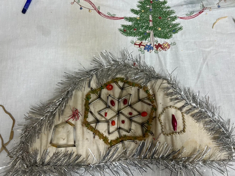 Antique hat for girls (New Year's crown), 1950. - Image 4 of 4