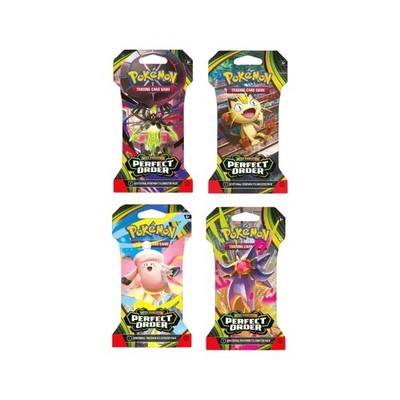 Pokemon Perfect Order Sleeved Booster Pack 1x zufällig Blister ENG English Neu