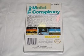Mafat Conspiracy (Nintendo NES) NEW Sealed