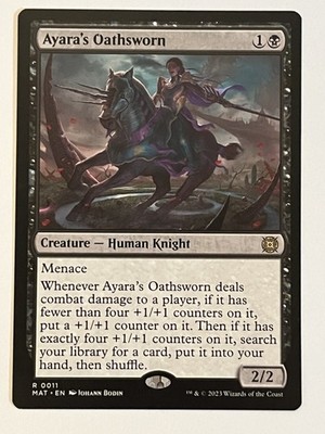 Ayara's Oathsworn March of the Machine: The Aftermath Non-Foil Regular MTG NM