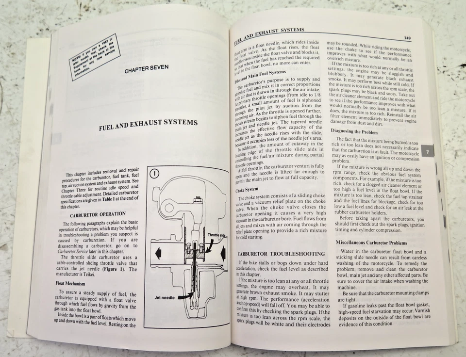 Руководство по ремонту серии 1979-85 Kawasaki KZ500 550 ZX550 - Изображение 4 из 4