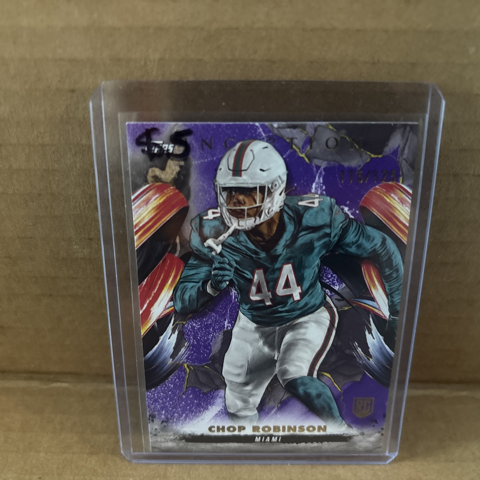 Chop Robinson Topps Inception #153 Purple