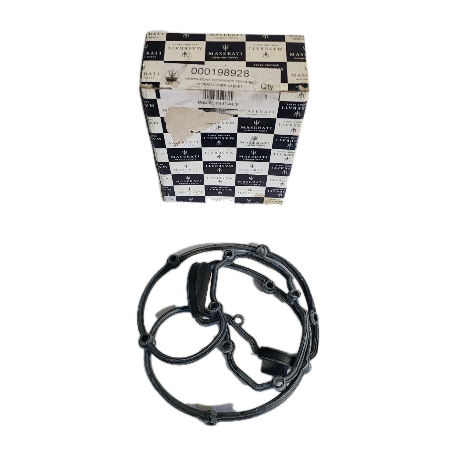 2003-2007 OEM Maserati 4200 Quattroporte LH Left Head Cover Gasket 000198928