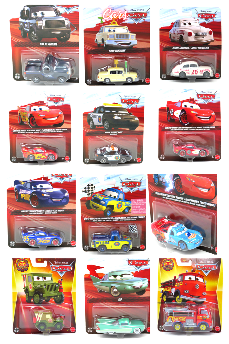 Disney Cars 3 Gasprin #70 Richie Gunzit 1 55 Diecast for sale