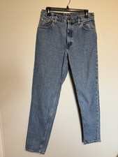 Vintage Levis 550 Relaxed Fit Tapered Leg Jeans Size Mom High Rise 29 X 31