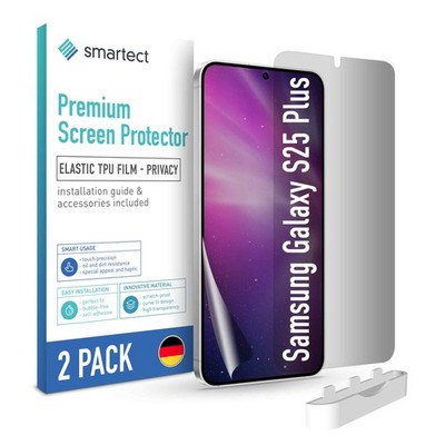 2x TPU Sichtschutzfolie für Samsung Galaxy S25 Plus Panzerfolie Blickschutz